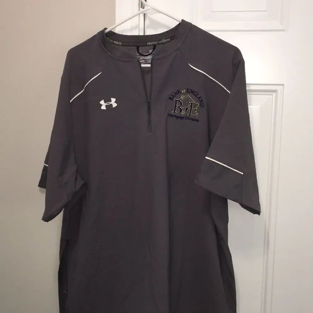 $75 Under Armour baseball batting golf jacket LG